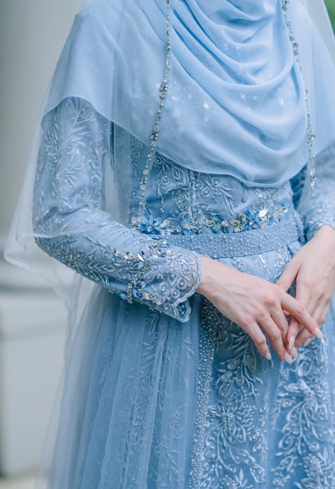 Dress Payet Bunga Dada