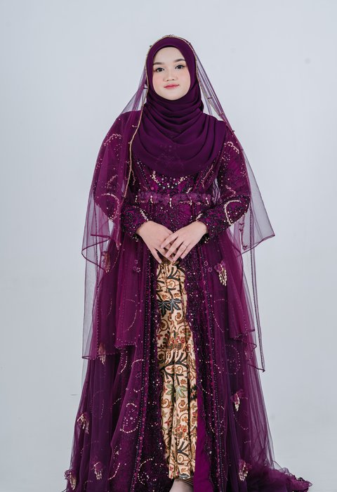 Kebaya Burdgundy
