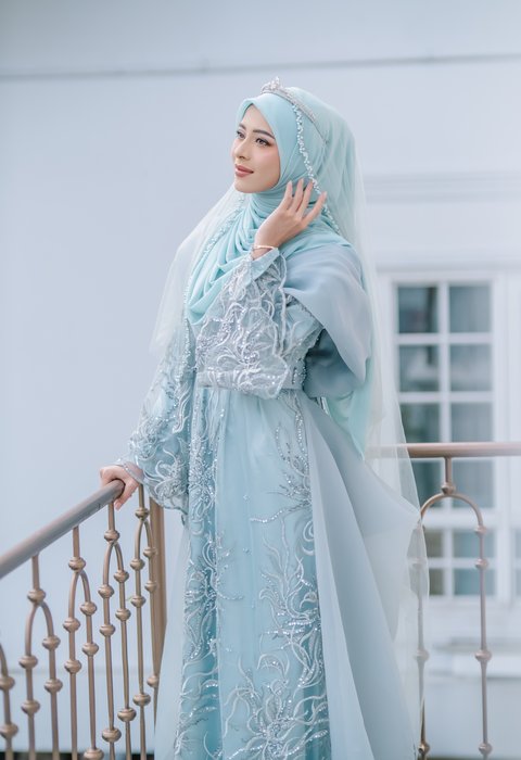 Dress Lengan Abaya