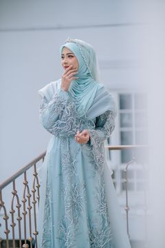 Dress Lengan Abaya