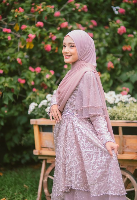 Salwah Dusty Pink Dress