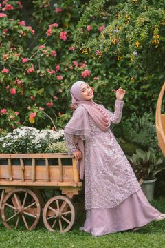 Salwah Dusty Pink Dress