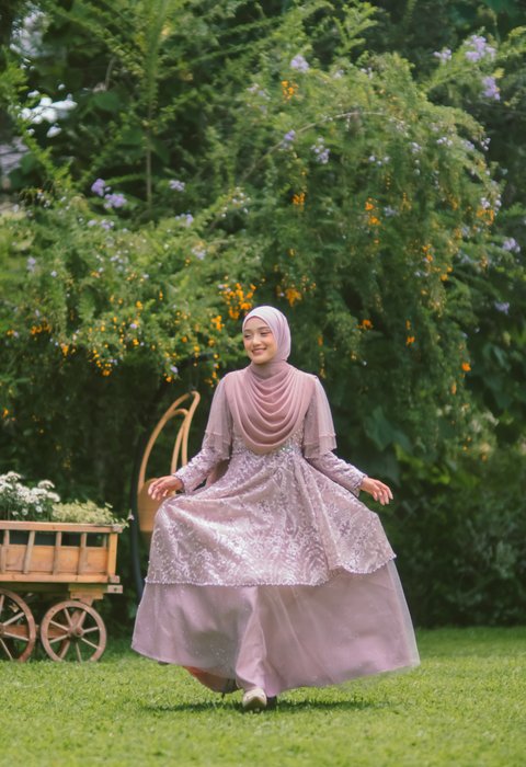 Salwah Dusty Pink Dress